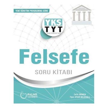 Palme Yayınevi Palme TYT AYT Felsefe Soru Kitabı Palme Yayınları