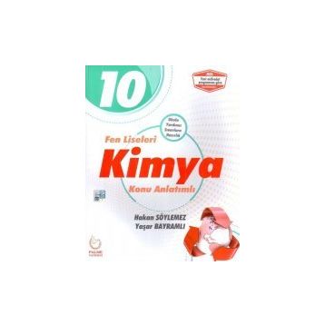 Palme Yayınları 10.Sınıf Fen Liseleri Kimya Konu Anlatımlı
