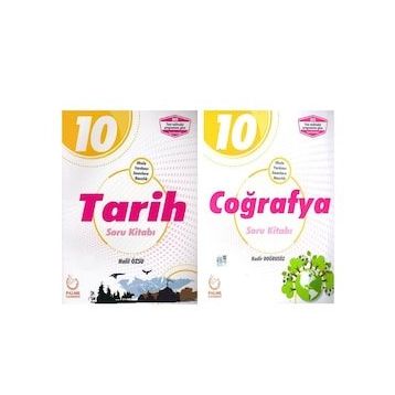 Palme Yayınları 10.Sınıf Tarih ve Coğrafya Soru Bankası Seti 2 Kitap