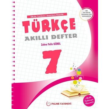 Palme Yayınları 7. Sınıf Türkçe Akıllı Defter