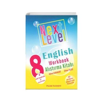 Palme Yayınları - 8. Sınıf LGS English Work Book Alıştırma Kitabı Next Level