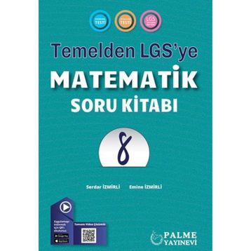 Palme Yayınları 8. Sınıf Lgs'ye Matematik Temelden Soru Bankası