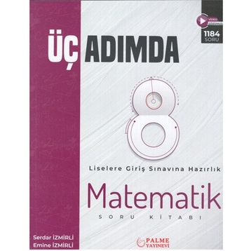 Palme Yayınları 8. Sınıf Matematik Temelden LGS ye Soru Kitabı