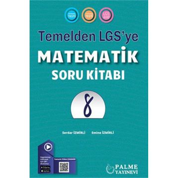 Palme Yayınları 8. Sınıf Matematik Temelden LGS ye Soru Kitabı