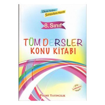 Palme Yayınları 8. Sınıf Tüm Dersler Konu Kitabı - kollektif