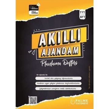 Palme Yayınları Tyt Ayt Akıllı Ajandam Planlama Defteri