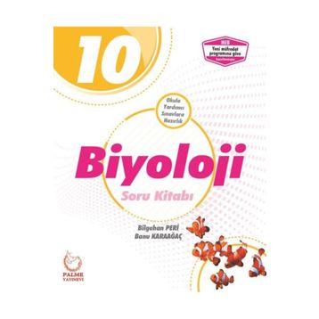 Palme Yayınları Yayınları 10. Sınıf Biyoloji Soru Bankası