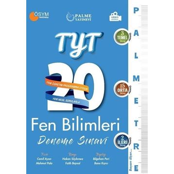 Palme Yayınları Yks Tyt Fen Bilimleri Denemeleri