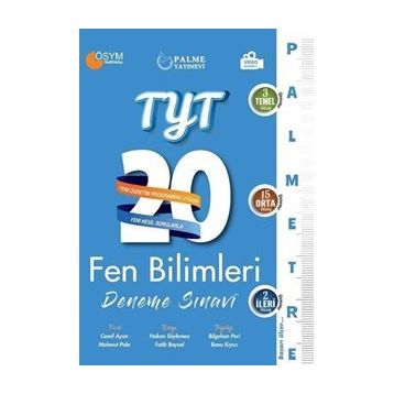 Palme Yayınları Yks Tyt Fen Bilimleri Denemeleri