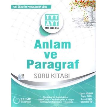 Palme Yks Tyt Ayt Anlam Ve Paragraf Soru Kitabı 2019 - Kolektif