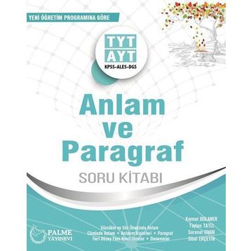 Palme Yks Tyt Ayt Anlam Ve Paragraf Soru Kitabı 2019 - Kolektif