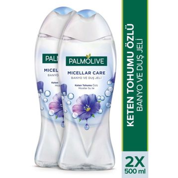 Palmolive Micellar Care Keten Tohumu 2x500 ml Duş Jeli