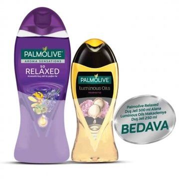 Palmolive Micellar Care Pamuk Özlü 500 ml + Keten Tohumu Özlü 250 ml Duş Jeli