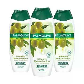Palmolive Naturals Zeytin Özü ve Nemlendirici Süt İle Yoğun Nemlendirme 3x500 ml Duş Jeli