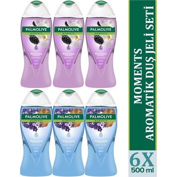 Palmolive Sandal Ağacı + Böğürtlen Orkide 500 ml X 6 Adet Duş Jeli