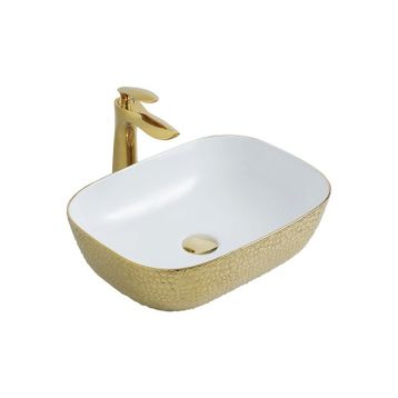 Paluci Jasmine Leopar Rose Gold Lavabo