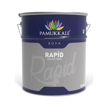 Pamukkale 1472 30-40 Gloss 15 kg Metalik Gri Ral 9006 Rapid Endüstriyel Boya