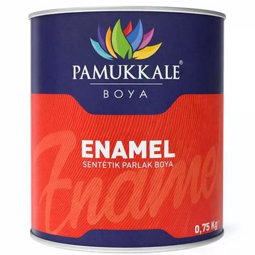 Pamukkale Enamel 0.75 kg Parlak Siyah Sentetik Parlak Boya