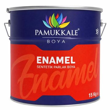 Pamukkale Enamel 15 kg RAL 9016 Beyaz Parlak Sentetik Boya