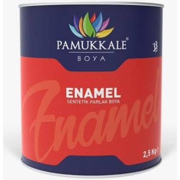 Pamukkale Enamel 2.5 kg RAL 6001 Çimen Yeşili Sentetik Parlak Boya