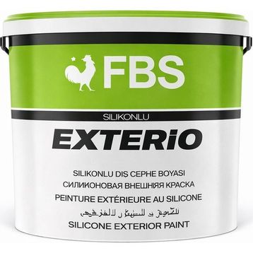 Pamukkale Fbs Exterio Kirli Beyaz 20 kg Silikonlu Dış Cephe Boyası
