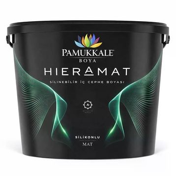 Pamukkale Hieramat Silikonlu 15 lt Beyaz İç Cephe Boyası