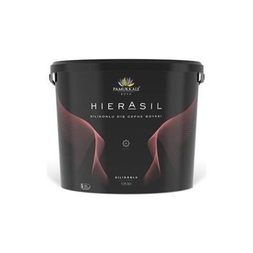 Pamukkale Hierasil 7.5 lt Şeftali Silikonlu Dış Cephe Boyası