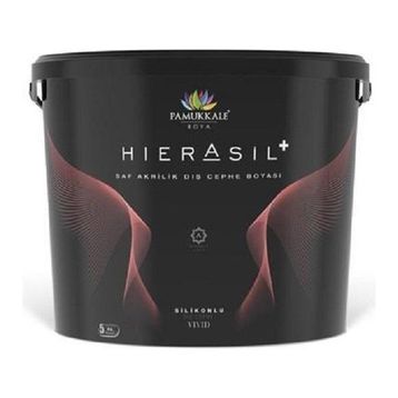 Pamukkale Hierasil+ Beyaz 15 lt Saf Akrilik Dış Cephe Boyası