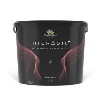 Pamukkale Hierasil+ Sakız 15 lt Saf Akrilik Dış Cephe Boyası