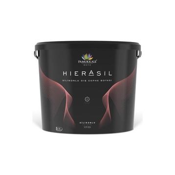 Pamukkale Hierasil Siyah 7.5 lt Silikonlu Dış Cephe Boyası