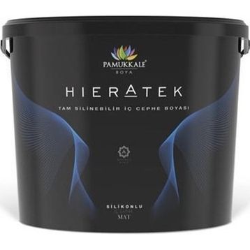 Pamukkale Hieratek 15 lt Beyaz İpek Mat Silikonlu Tam Silinebilir İç Cephe Boyası