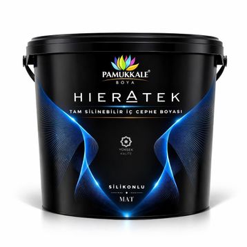 Pamukkale Hieratek 15 lt Beyaz İpek Mat Silikonlu Tam Silinebilir İç Cephe Boyası