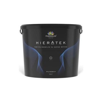 Pamukkale Hieratek 15 lt Beyaz İpek Mat Silikonlu Tam Silinebilir İç Cephe Boyası