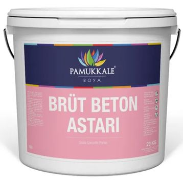 Pamukkale Kırmızı 12 Kg Prestige Brüt Beton Astarı