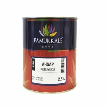 Pamukkale Naturel 2.5 lt Vernikli Ahşap Koruyucu
