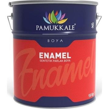 Pamukkale RAL 6027 Enamel 15 kg 80 Gloss Turkuaz Parlak Sentetik Boya