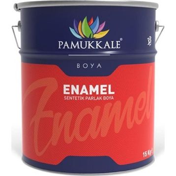 Pamukkale RAL 6027 Enamel 15 kg 80 Gloss Turkuaz Parlak Sentetik Boya