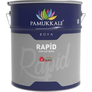 Pamukkale Rapid Mat Siyah 2.5 kg Endüstriyel Boya