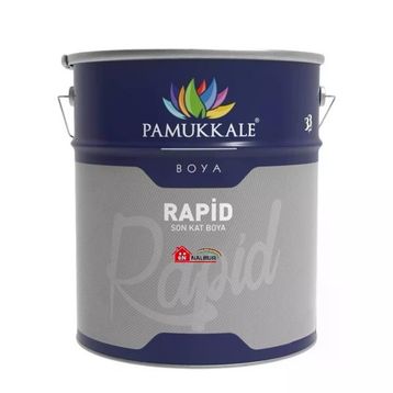 Pamukkale Rapid Mat Siyah 2.5 kg Endüstriyel Boya