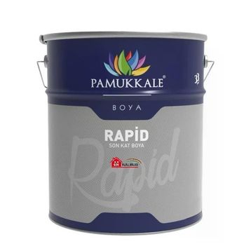 Pamukkale Rapid Mat Siyah 2.5 kg Endüstriyel Boya