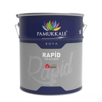 Pamukkale Rapid Mat Siyah 2.5 kg Endüstriyel Boya