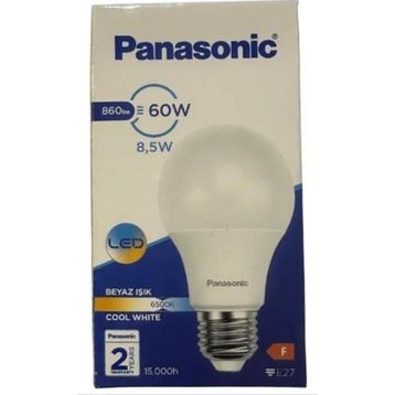 Panasonic 8.5 Watt 860 Lm E27 Beyaz Led Lamba
