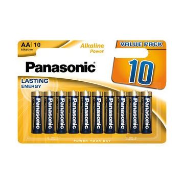 Panasonic Alkalin Power AA 10'lu Kalem Pil