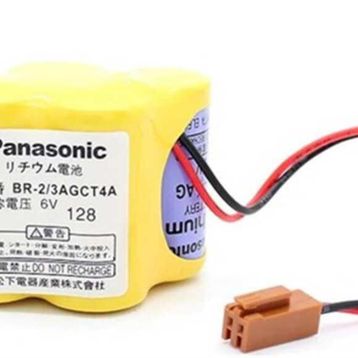 Panasonic BR-2/3AGCT4A 6V Lityum Kahverengi Soketli Pil