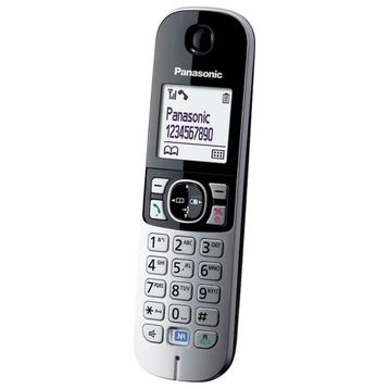 Panasonic KX-TG6811 Siyah Gümüş Dect Telefon