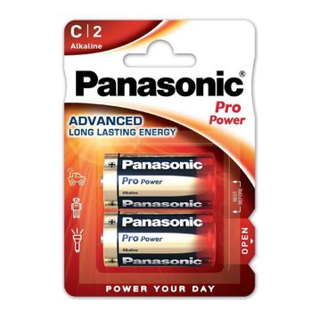 Panasonic Pro Power Alkalin C Orta Boy 2'li Pil