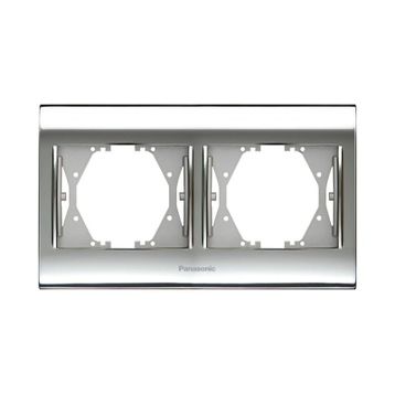 Panasonic Thea Blu Chrome Beyaz 2'li Çerçeve