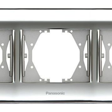 Panasonic Thea Blu Chrome Beyaz 3'lü Çerçeve