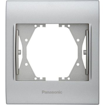 Panasonic Thea Blu Chrome Matt Beyaz Tekli Çerçeve