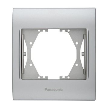 Panasonic Thea Blu Chrome Matt Beyaz Tekli Çerçeve